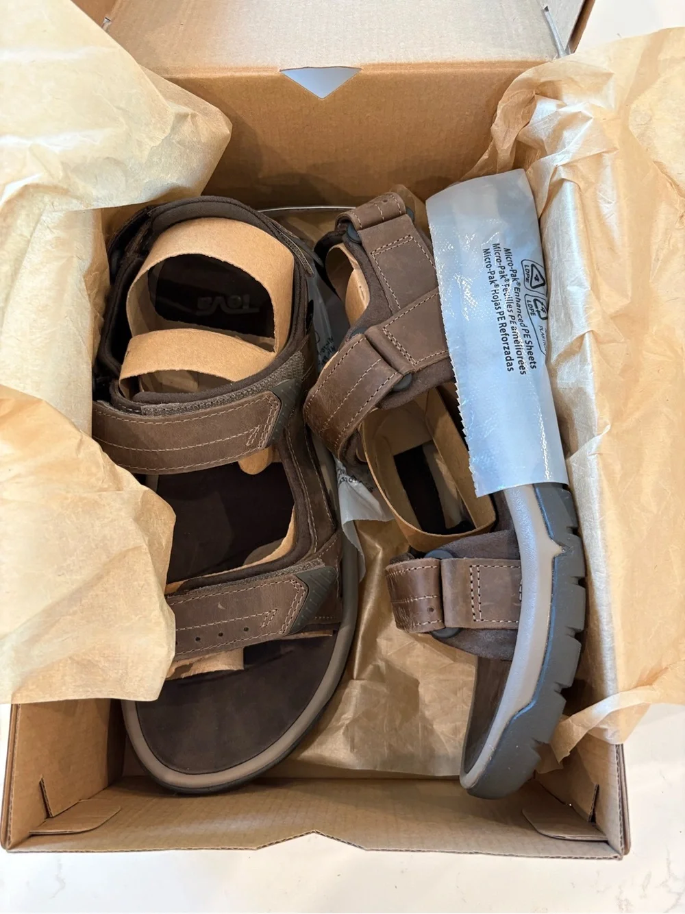 Teva durable leather